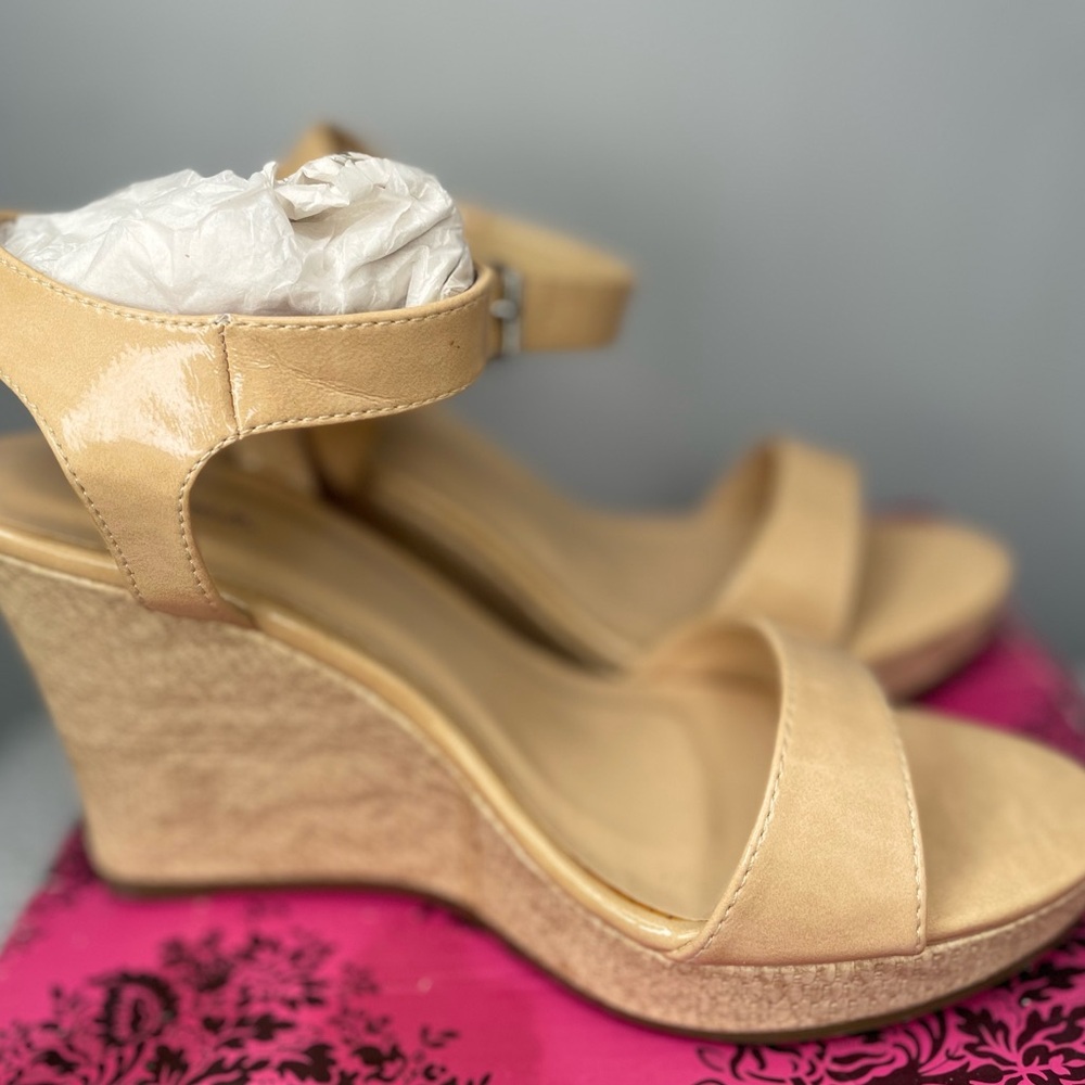 Beige Wedges